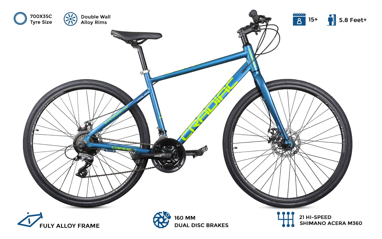 Rigid hybrid online bike