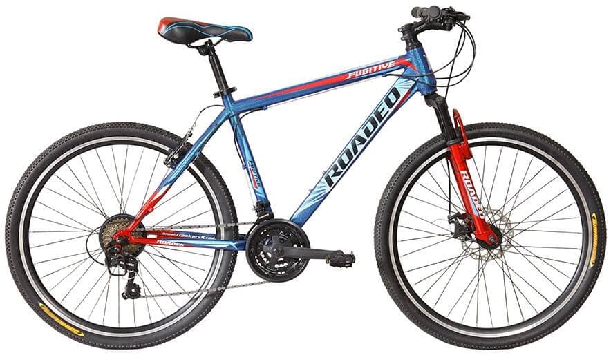 Hercules Roadeo Fugitive Medium 21 Speed Mountain Cycle Blue on EMI Bajaj Mall