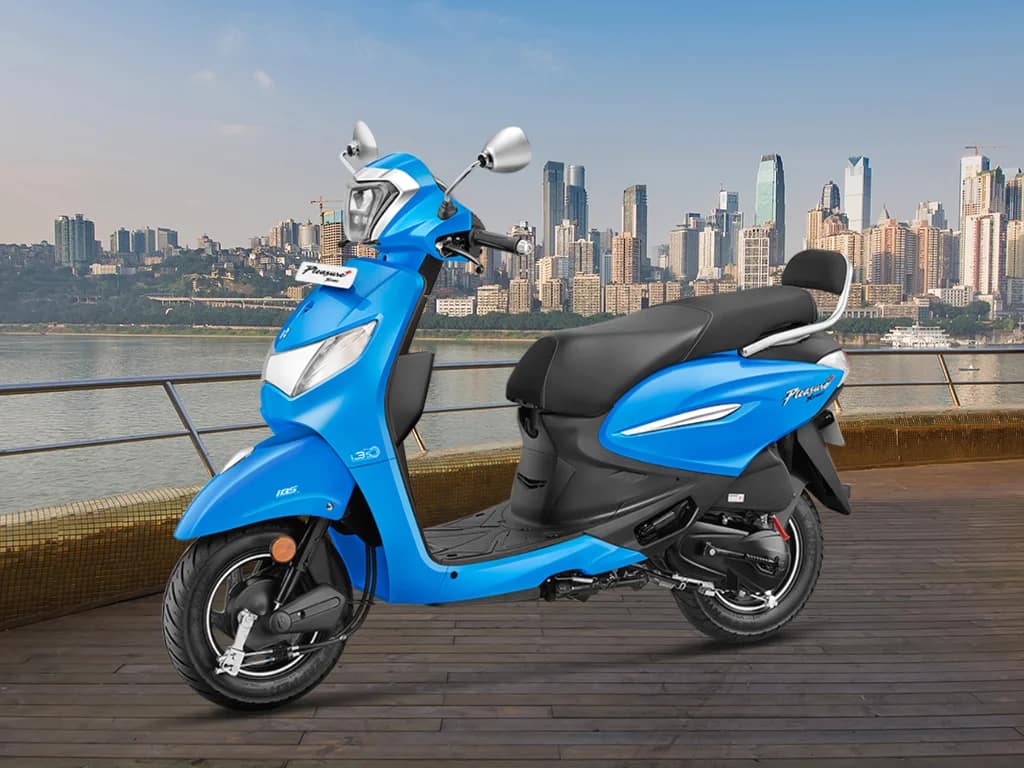 Hero Pleasure Plus XTEC Drum Cast (Polestar Blue) on EMI | Bajaj Mall