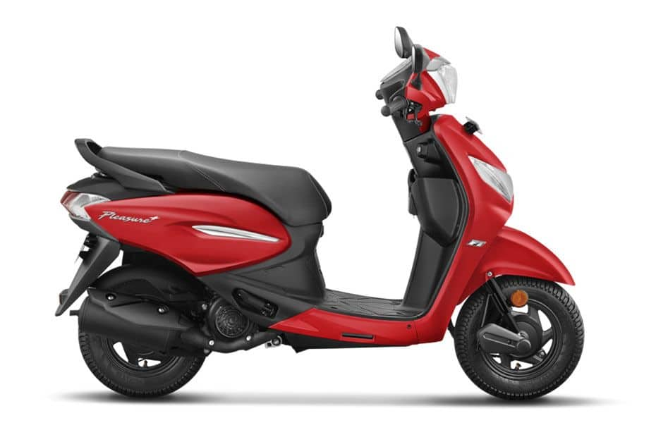 Hero Pleasure Plus XTEC Drum Cast (Sporty Red) on EMI | Bajaj Mall