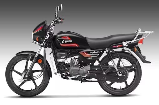 Hero Splendor Plus Black and Accent (Beetle Red) on EMI | Bajaj Mall