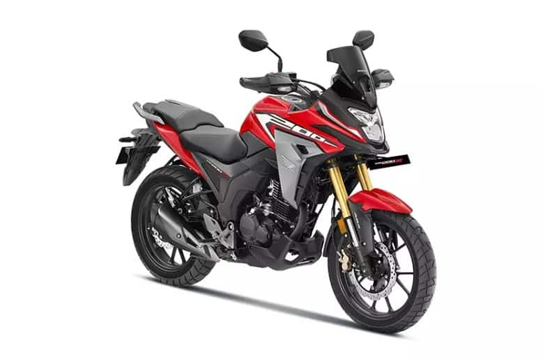 Honda CB200X DX (Sports Red) on EMI | Bajaj Mall