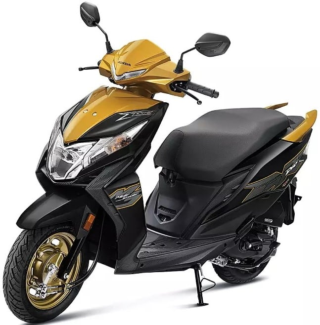 Honda dio hot sale yellow