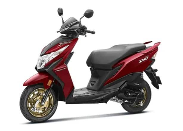 Honda Dio Standard Sports Limited Edition (Mat Sangria Red Metallic) on ...