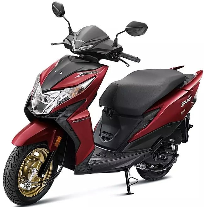 Honda Dio Deluxe Sports Limited Edition Matte Sangria Red