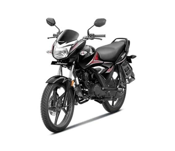 Honda Shine BS6 125 Drum Black Price, Specs, EMI options | Bajaj Mall