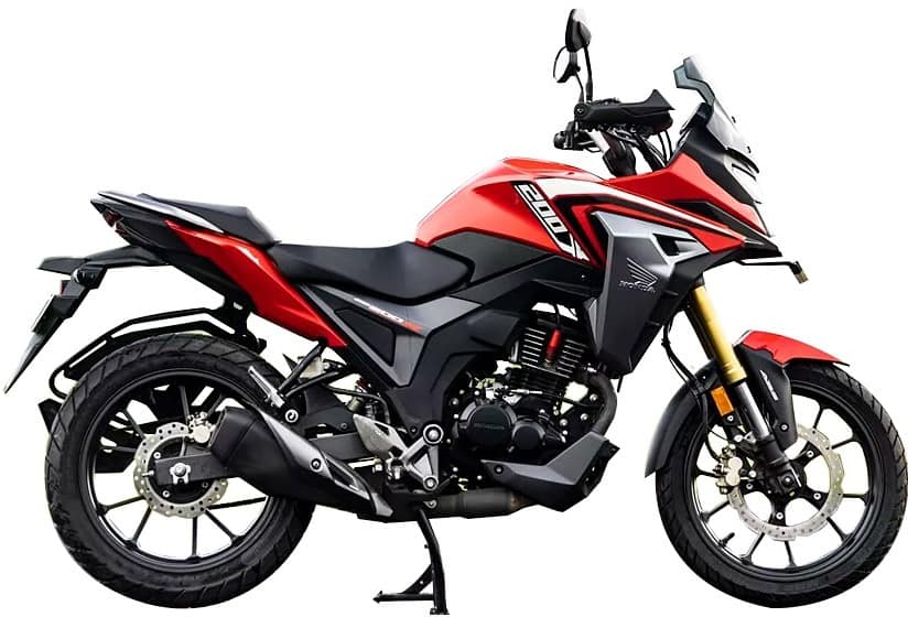 Honda Cb200x Dx (sports Red) On Emi 