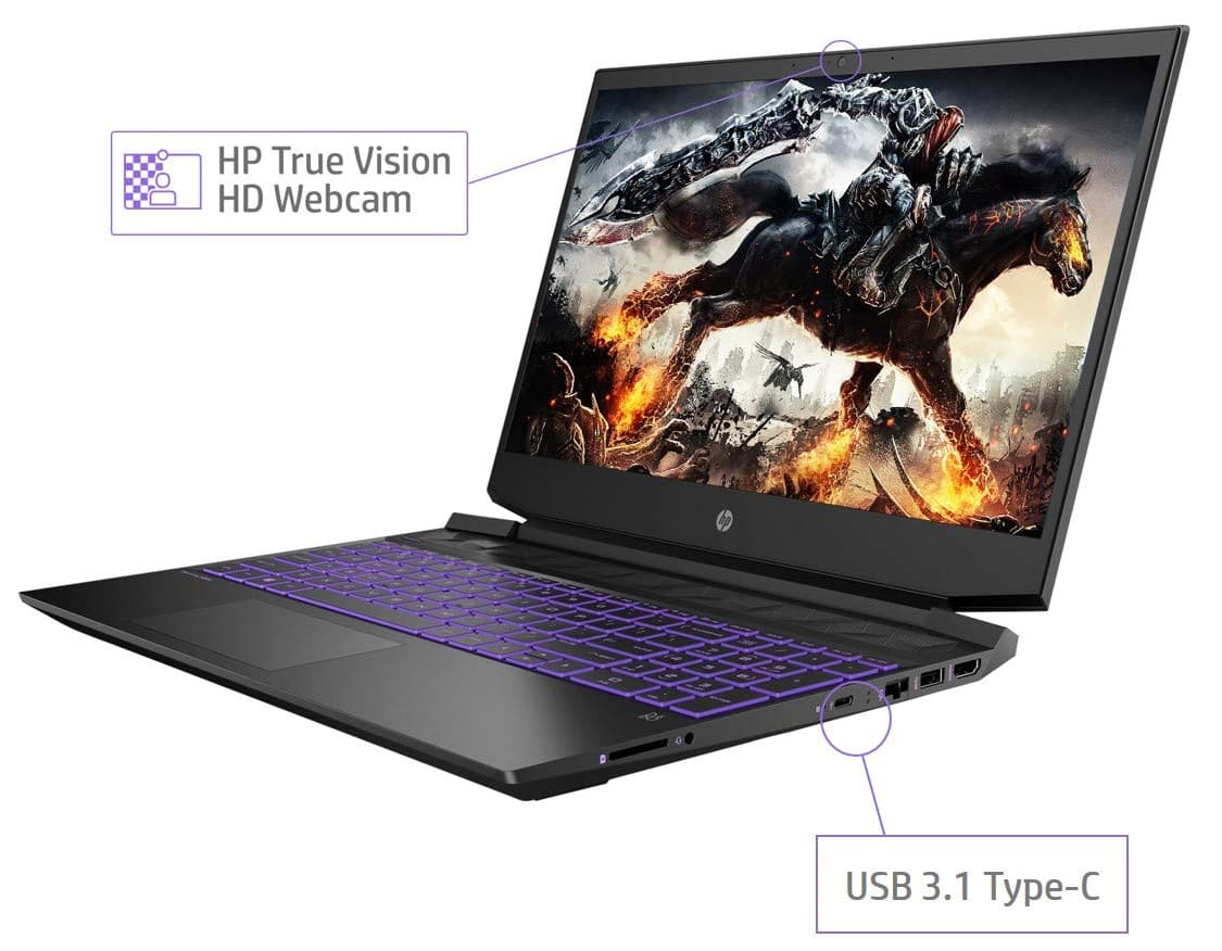 Hp Pavilion Gaming Amd Ryzen 3 Hexa Core 4th Gen 8 Gb Ram 512 Gb Ssd Windows 10 Home 156 Inch 4367