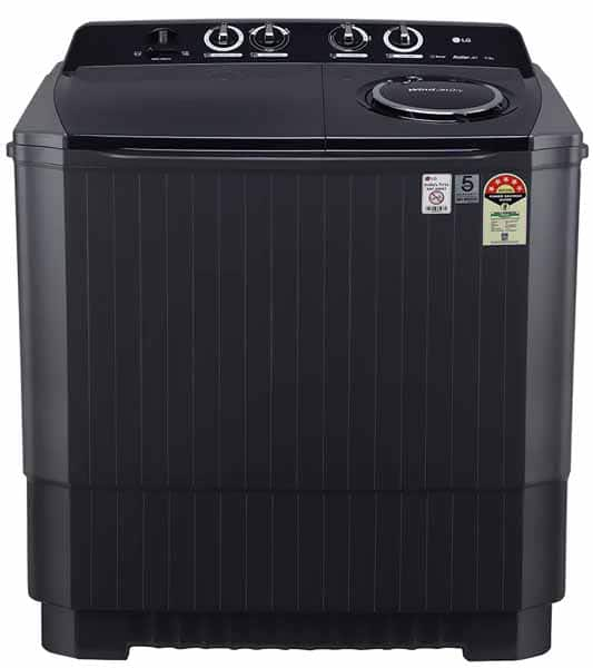 Buy Lg 11 Kg Semi Automatic Top Load Washing Machine New Middle Black P1155skaz On Lowest Emi 2600