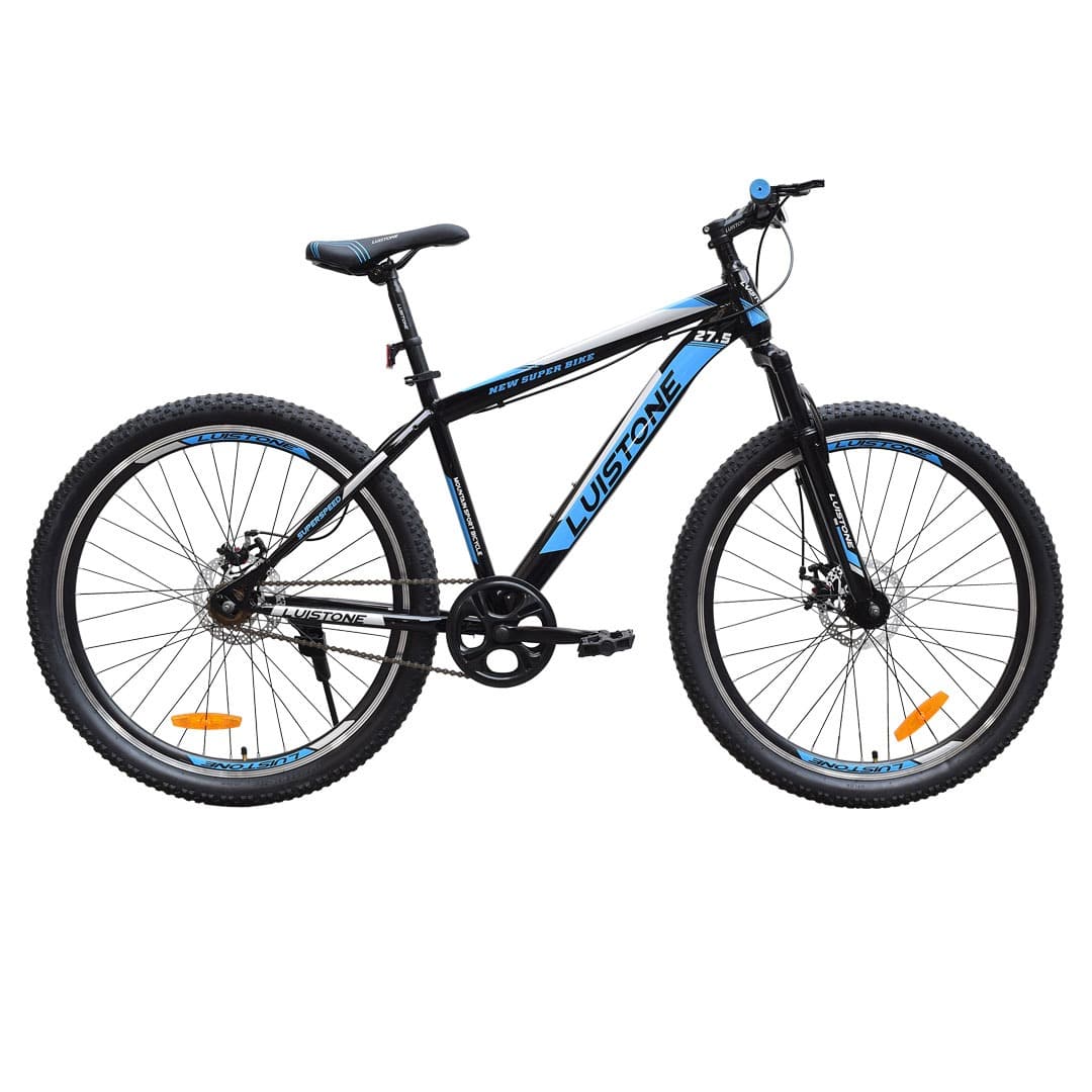 Luistone Blue Cycle with 27.5 Inches Dual Disc Brake on EMI | Bajaj Mall