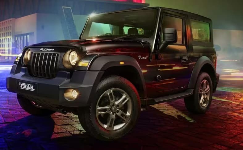 Mahindra Thar 4x4 Napoli Black - Price, Features, Variants, And Images ...