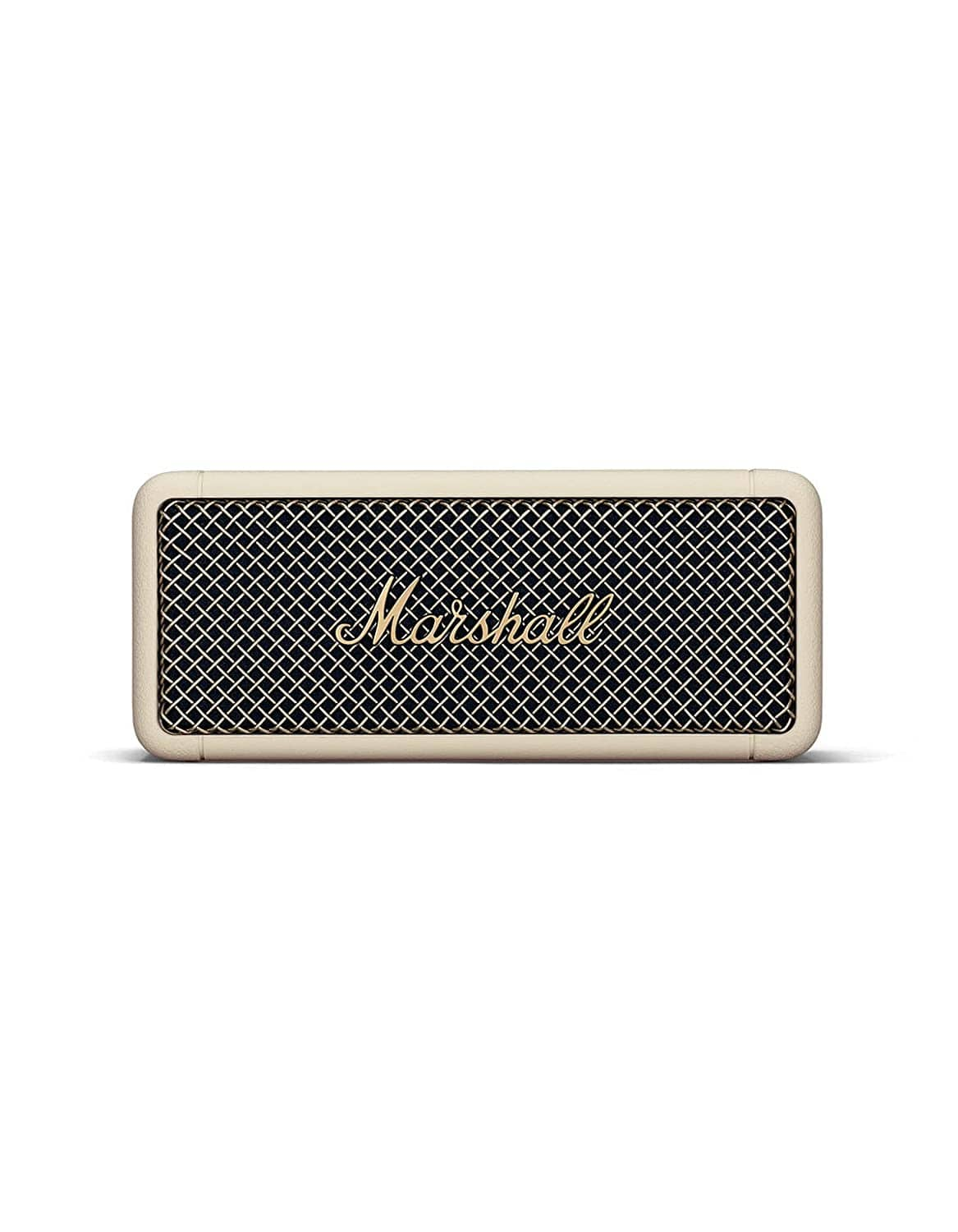 Marshall Emberton 20 Watt Wireless Bluetooth Portable Speaker (Cream ...