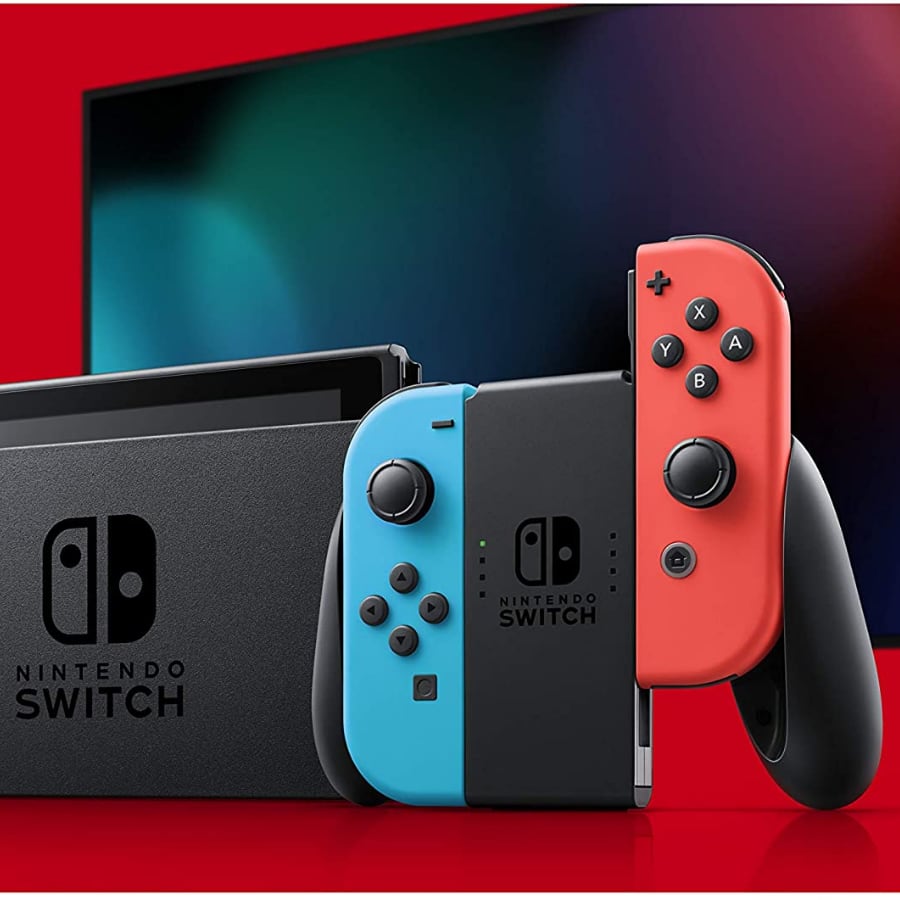 Nintendo Switch Version 2 Model (Neon Blue And Neon Red Joy Con) online on  EMI | Bajaj Mall.