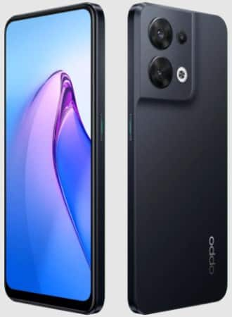 OPPO Reno 8 5G 128 GB Storage Shimmer Black (8 GB RAM) On EMI | Bajaj Mall