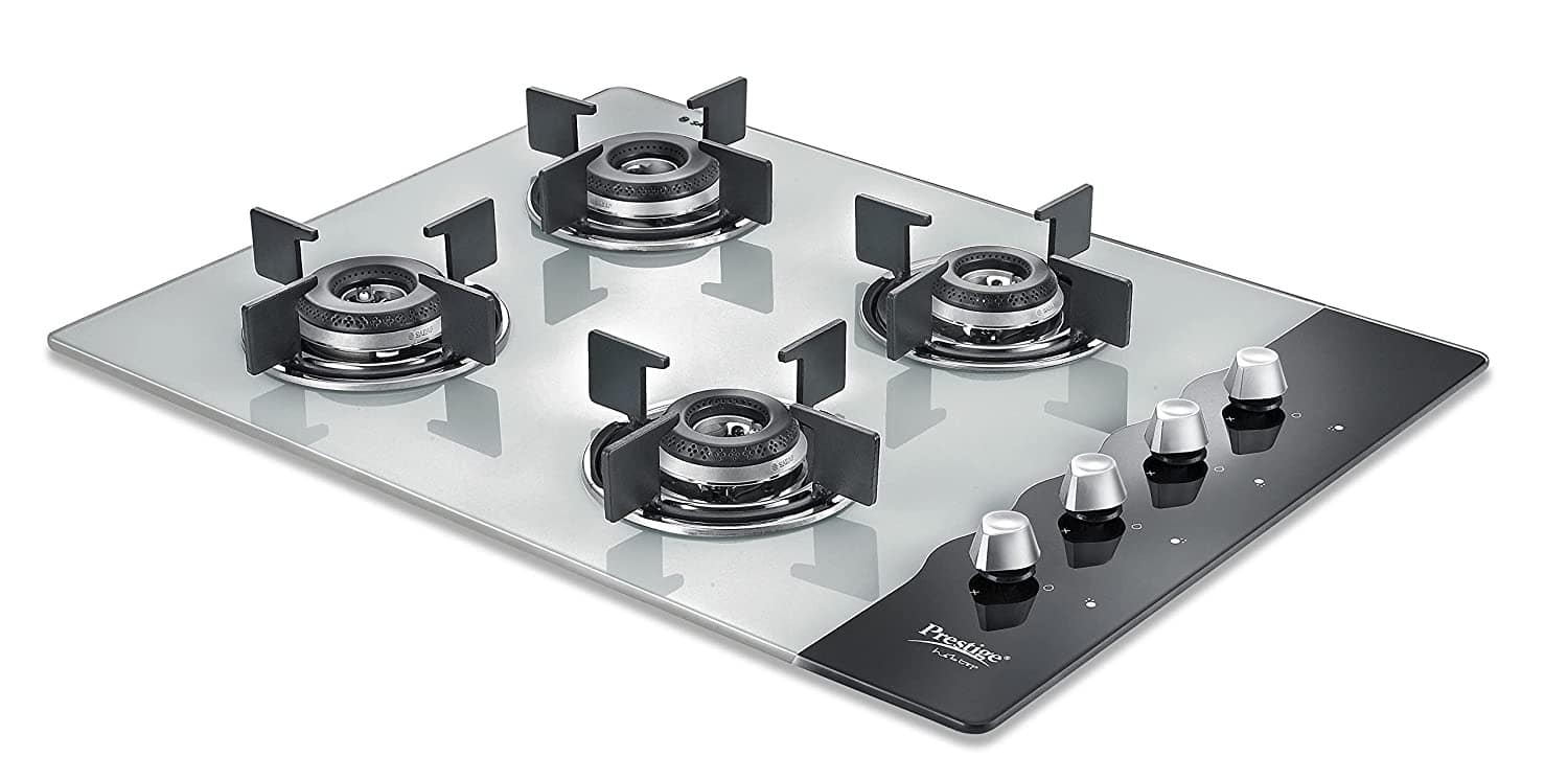 Prestige gas stove 4 burner automatic on sale