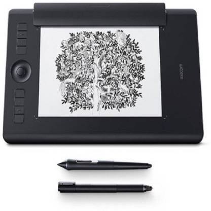 Wacom Intuos Pro Paper Edition Creative Pen Tablet Black (PTH-660/K1-CX ...