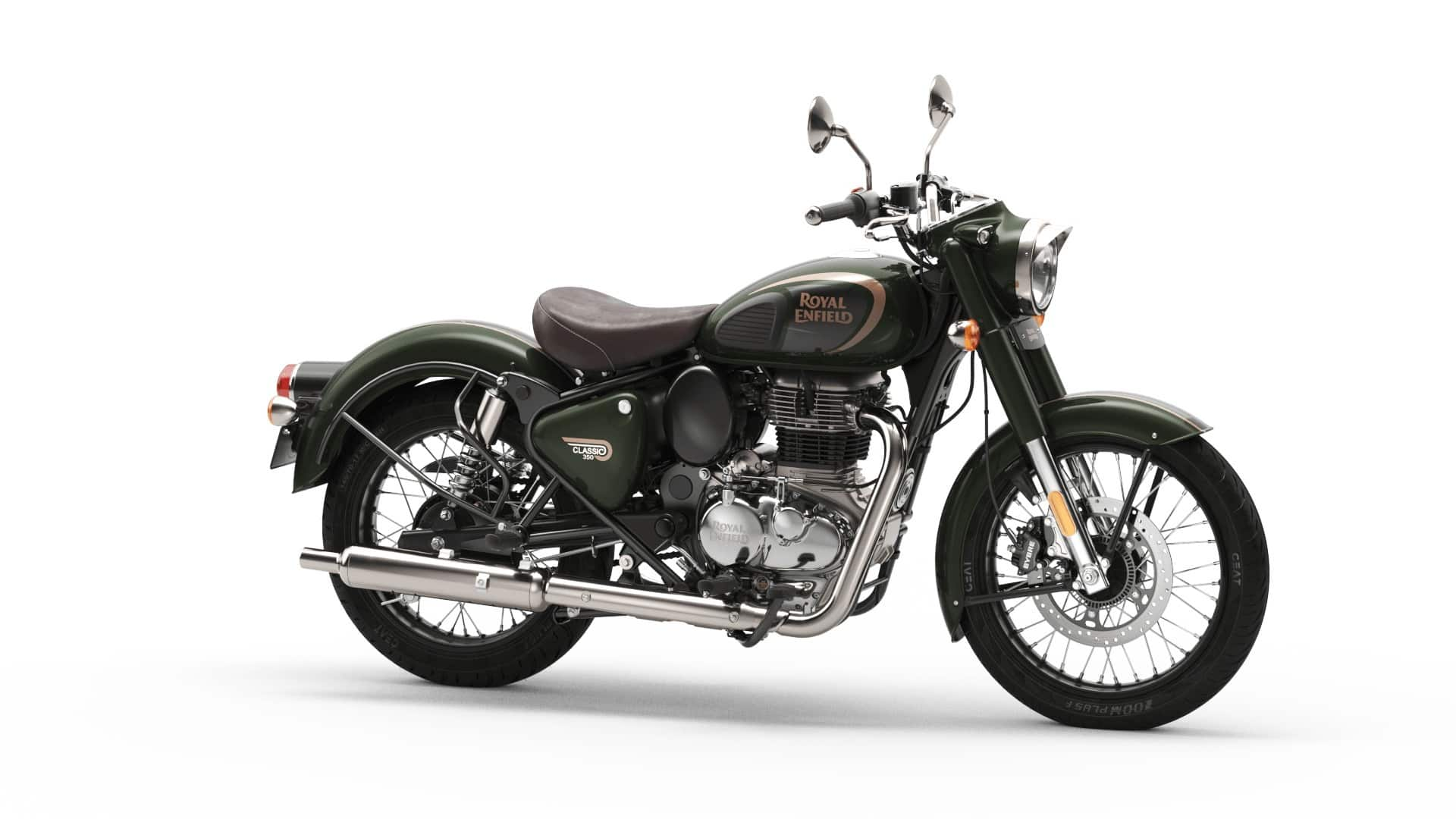 Royal Enfield Classic 350 Dual Channel (Halcyon Green) on EMI | Bajaj Mall