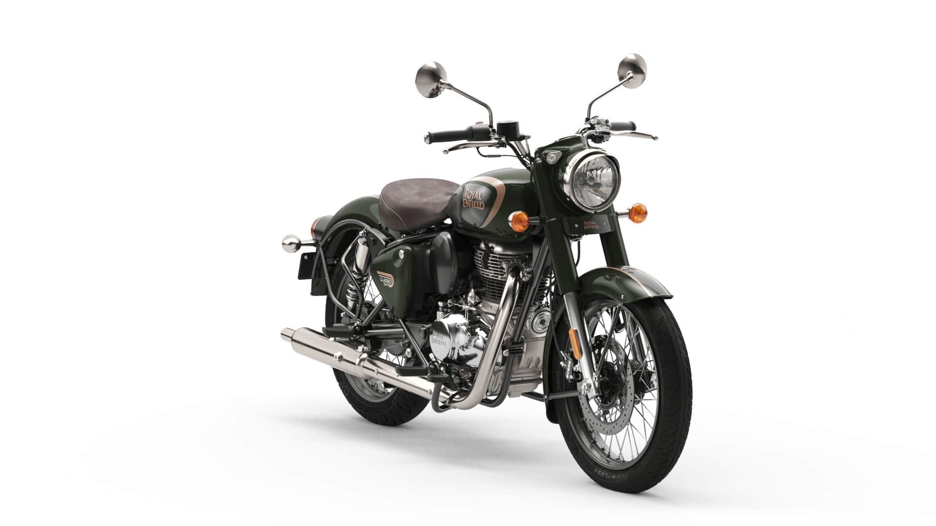 Royal Enfield Classic 350 Dual Channel (Halcyon Green) on EMI | Bajaj Mall