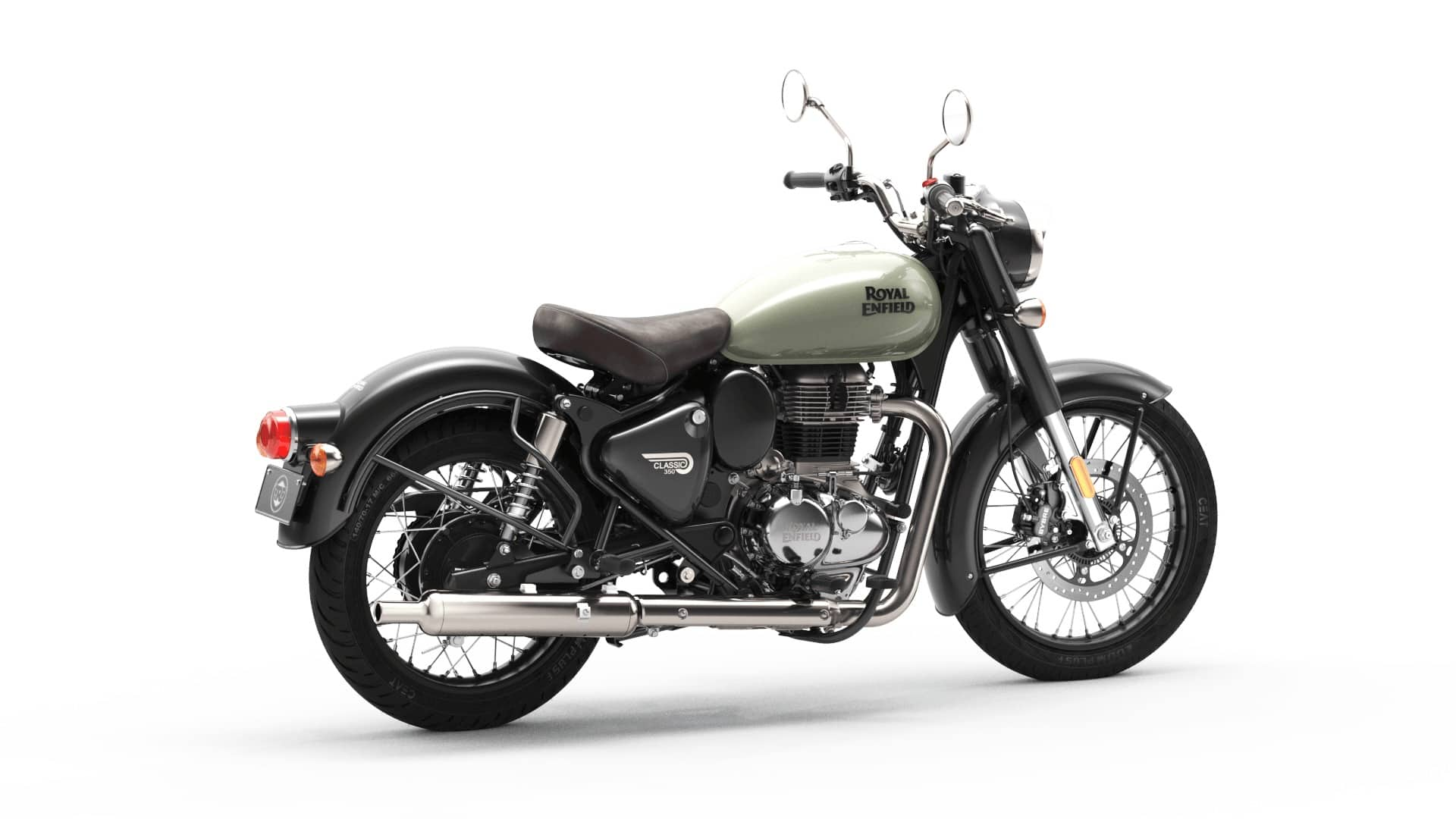 Royal Enfield Classic 350 Single Channel (Redditch Sage Green) on EMI ...