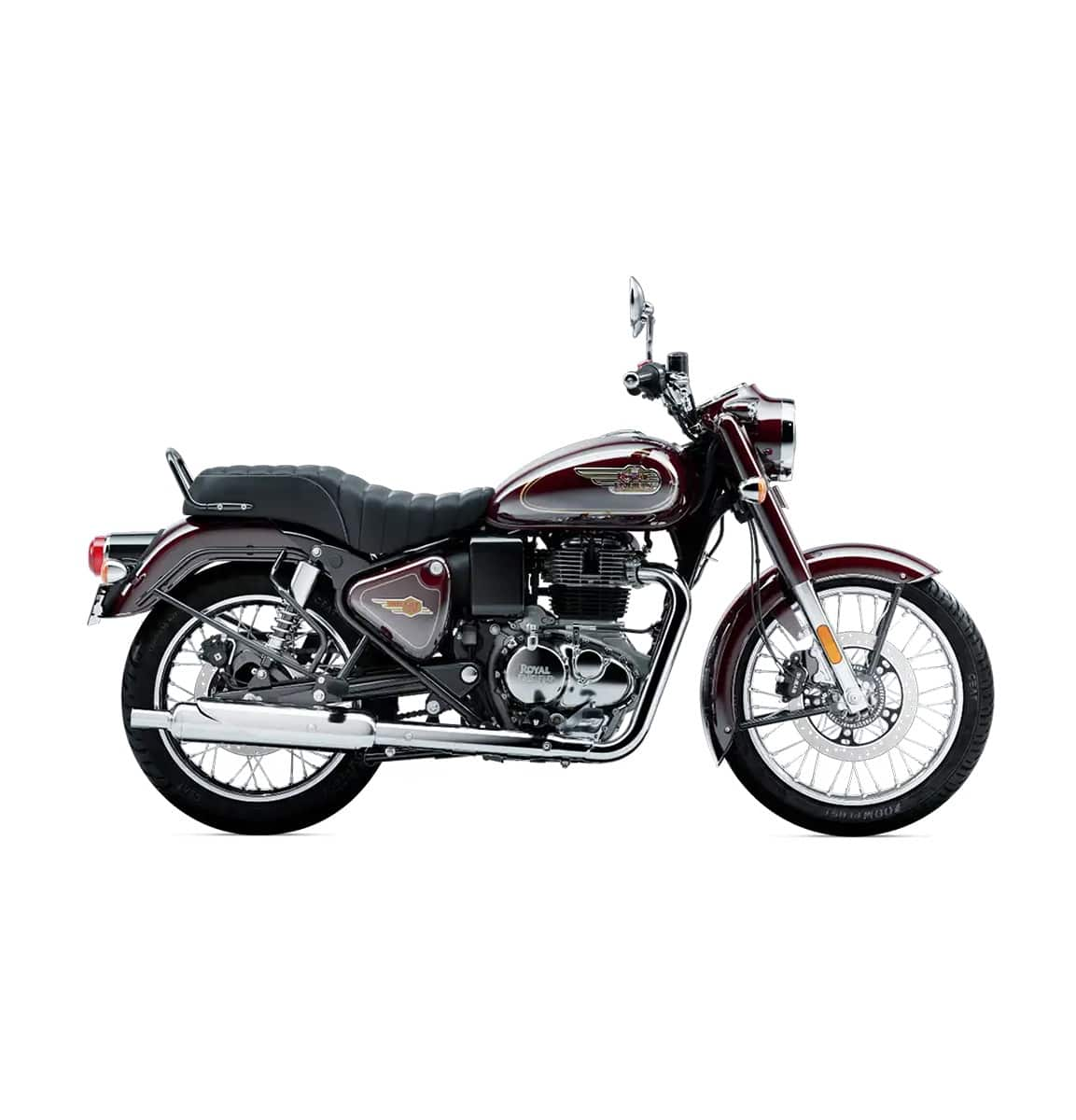 Royal Enfield Bullet 350 Standard Maroon and Standard Black Price, Images,  Mileage, Specs & Features