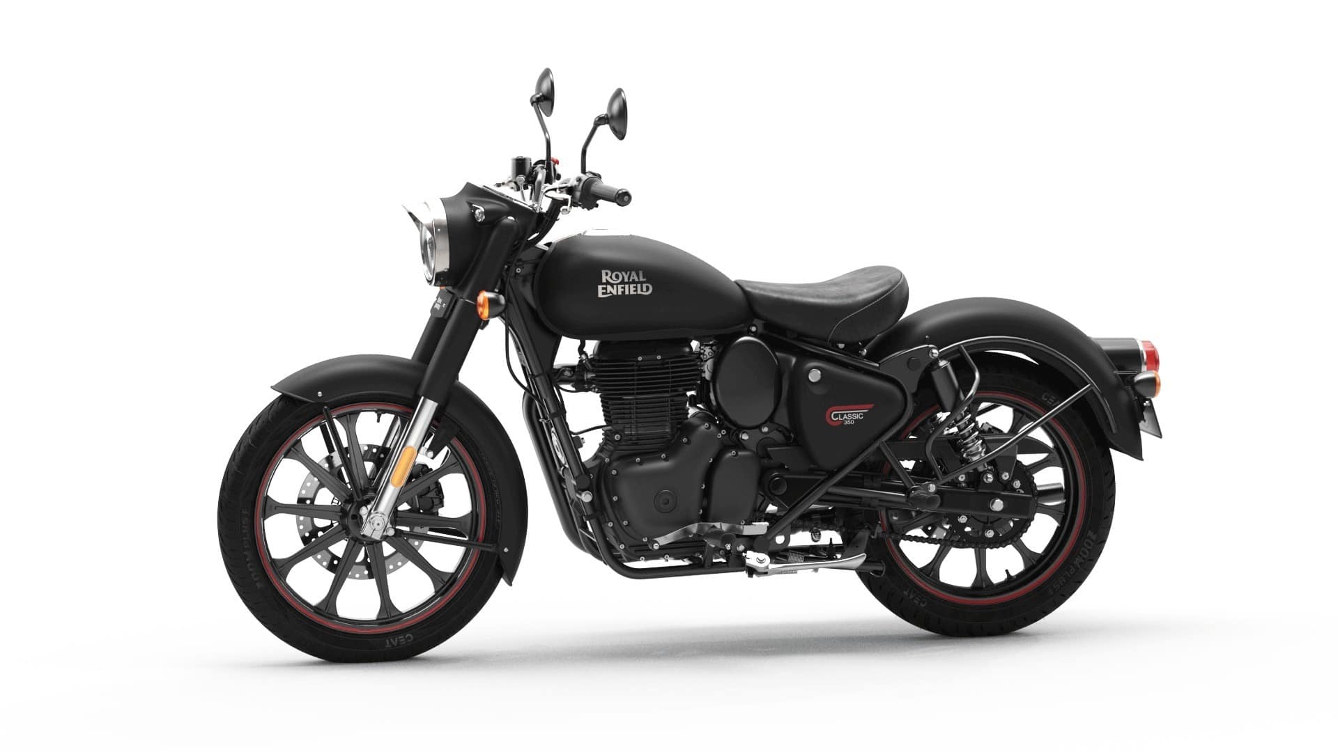 Royal Enfield Classic 350 Dark Stealth Black – Specs, Images | Bajaj Mall