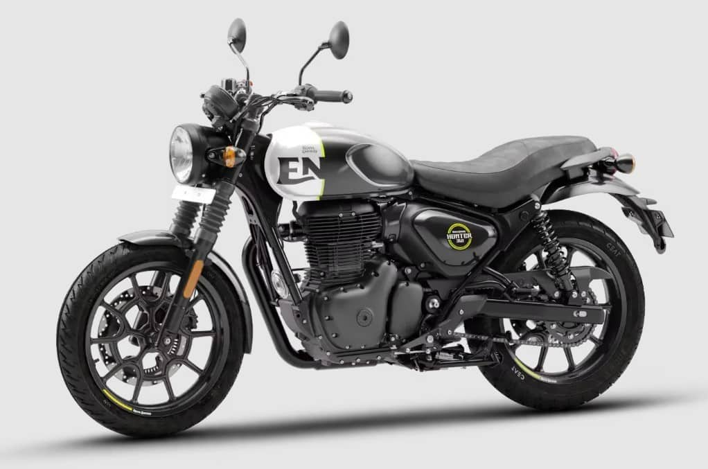 Royal Enfield Hunter 350 Metro Rebel (Rebel Black) on EMI | Bajaj Mall