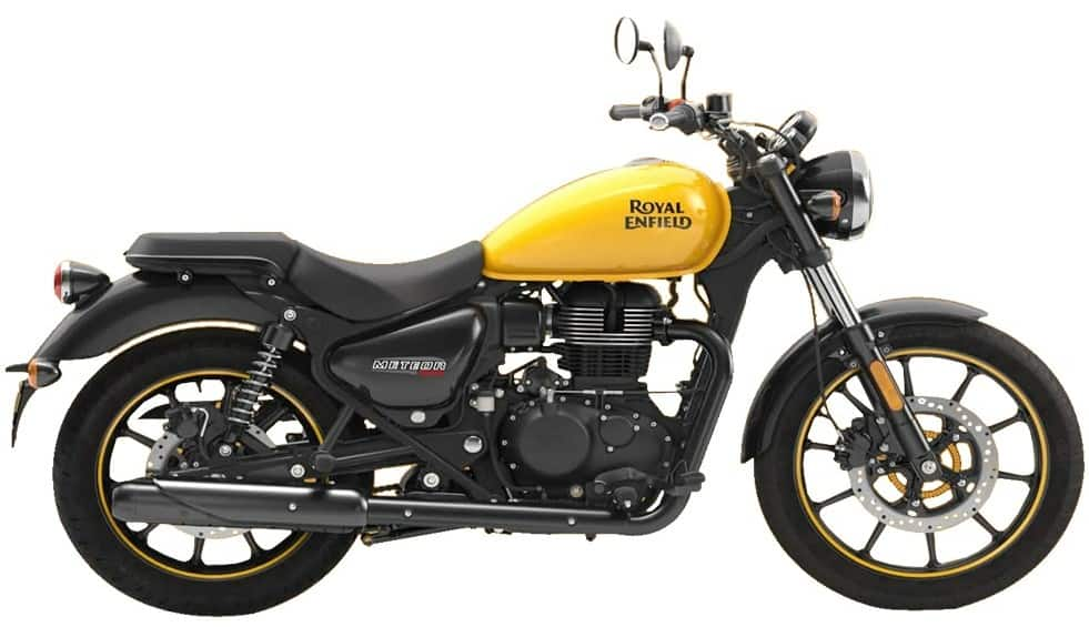 Royal Enfield Meteor 350 Fireball (fireball Yellow) On Emi 