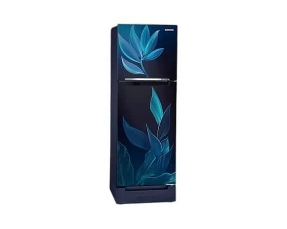 SAMSUNG 236 L 2 Star Double Door Refrigerator Paradise Bloom Blue ...