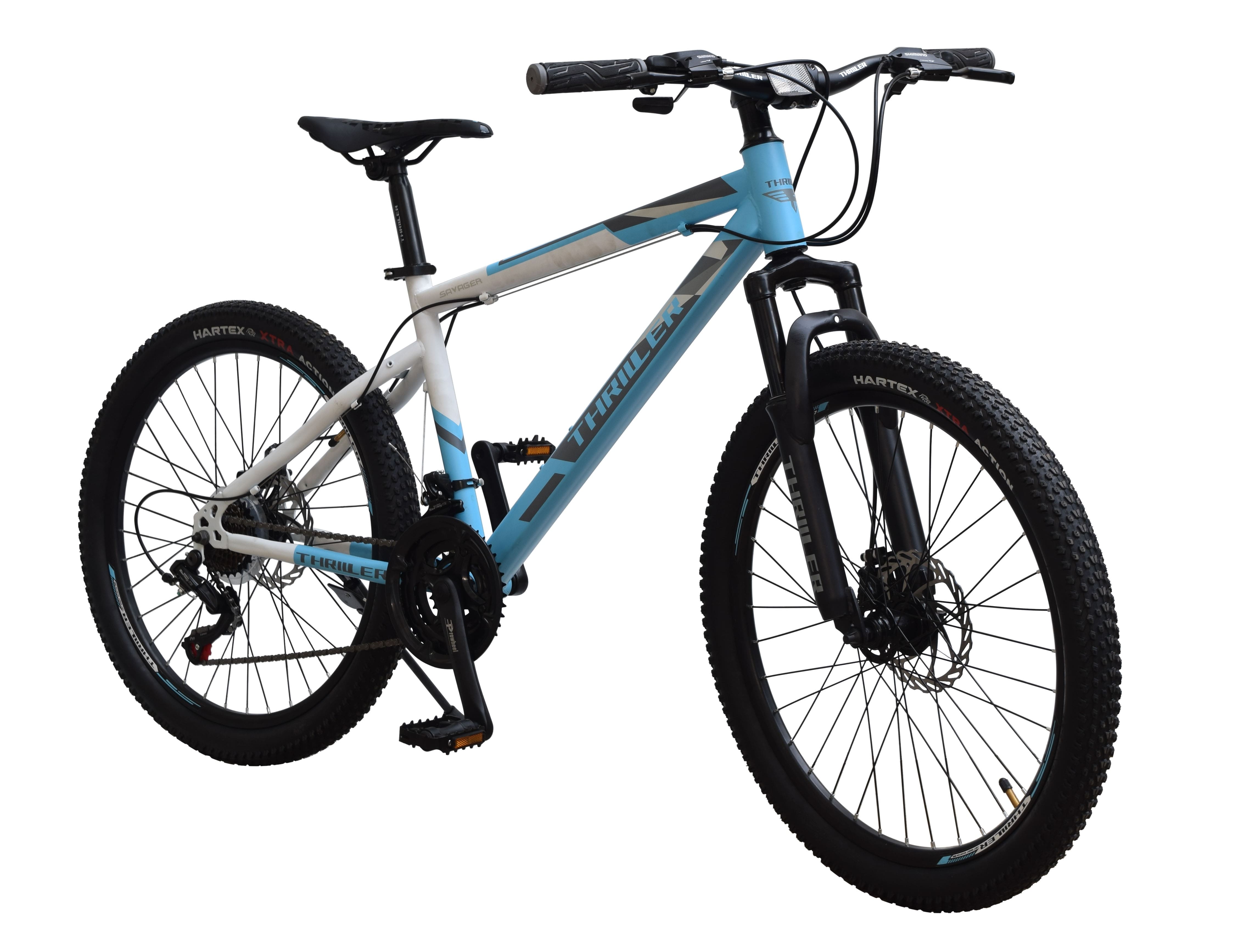 Thriller Savager 85 Pre Assembled 24 Dual Disc Brake 24 T Mountain