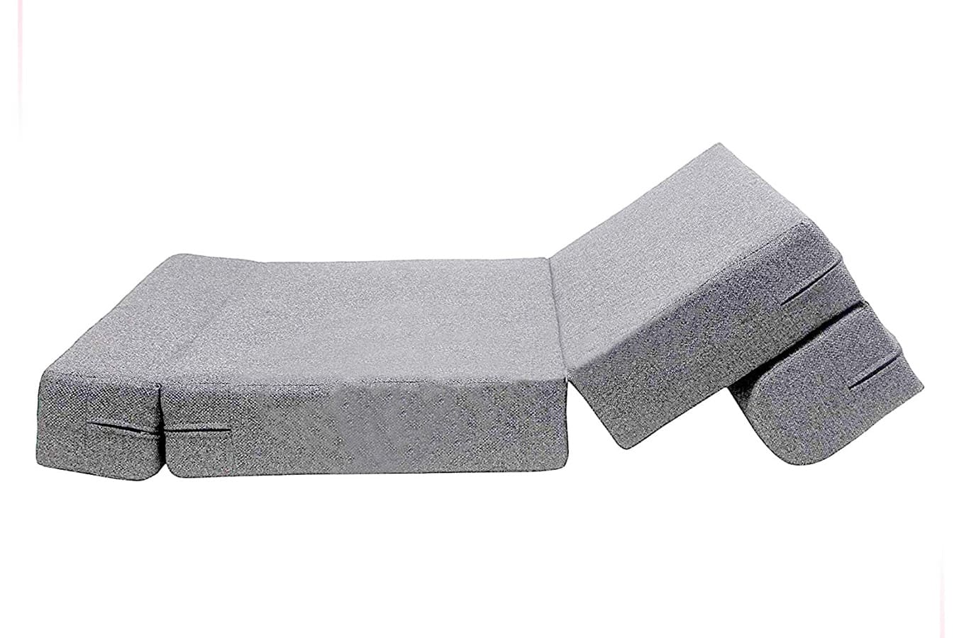 Springtek Folding Sofa Cum Bed- Jute Fabric - 5 X 6 Feet Queen,Grey On ...