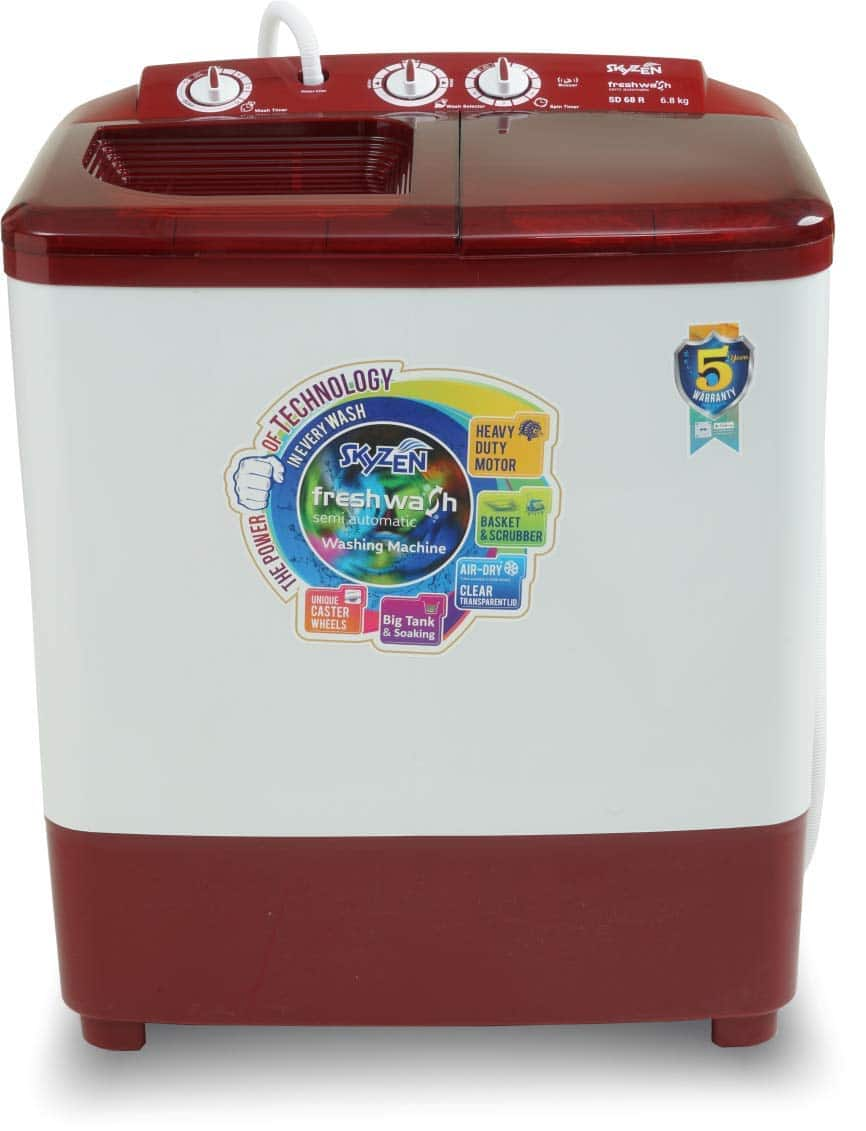 skyzen washing machine 7.2 kg