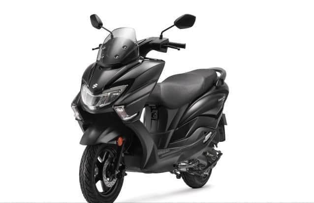 Suzuki Burgman Street Ride Connect Edition (Metallic Matte Black No. 2 ...