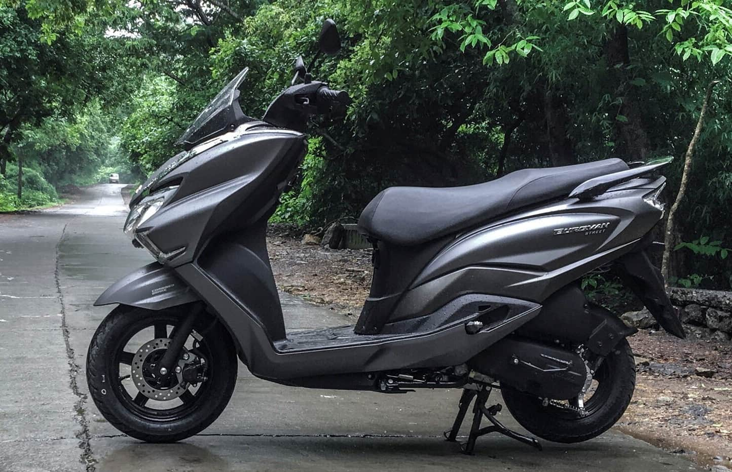 Suzuki Burgman Street Ride Connect Edition (Metallic Matte Black No. 2 ...