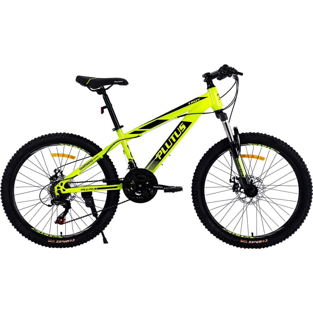 Yellow 24 inch sales bike