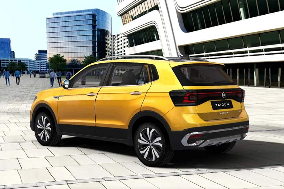 Volkswagen Taigun 1.0 TSI Highline MT (Curcuma Yellow) on EMI | Bajaj Mall