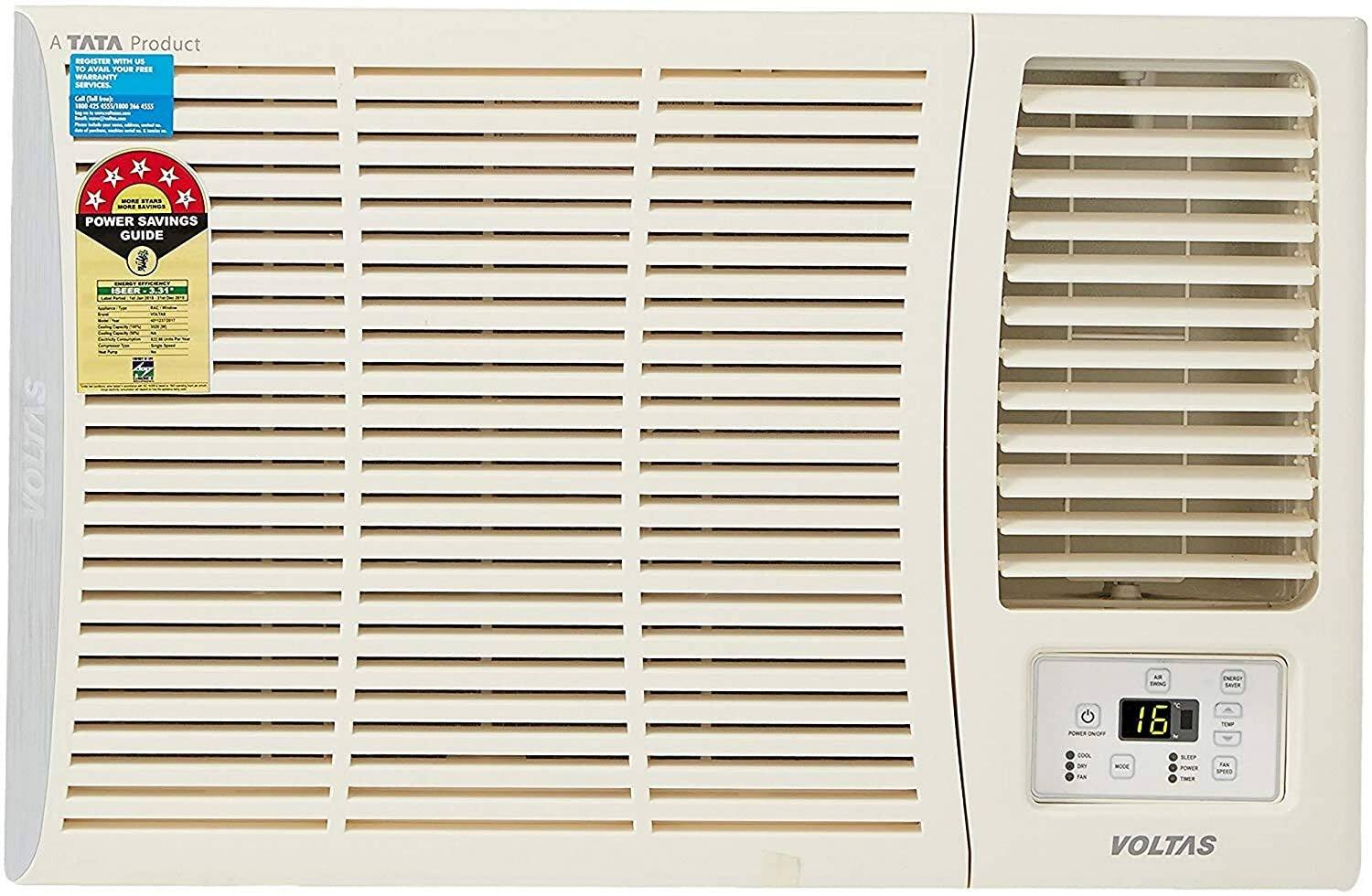 Window ac 1 ton deals 5 star price