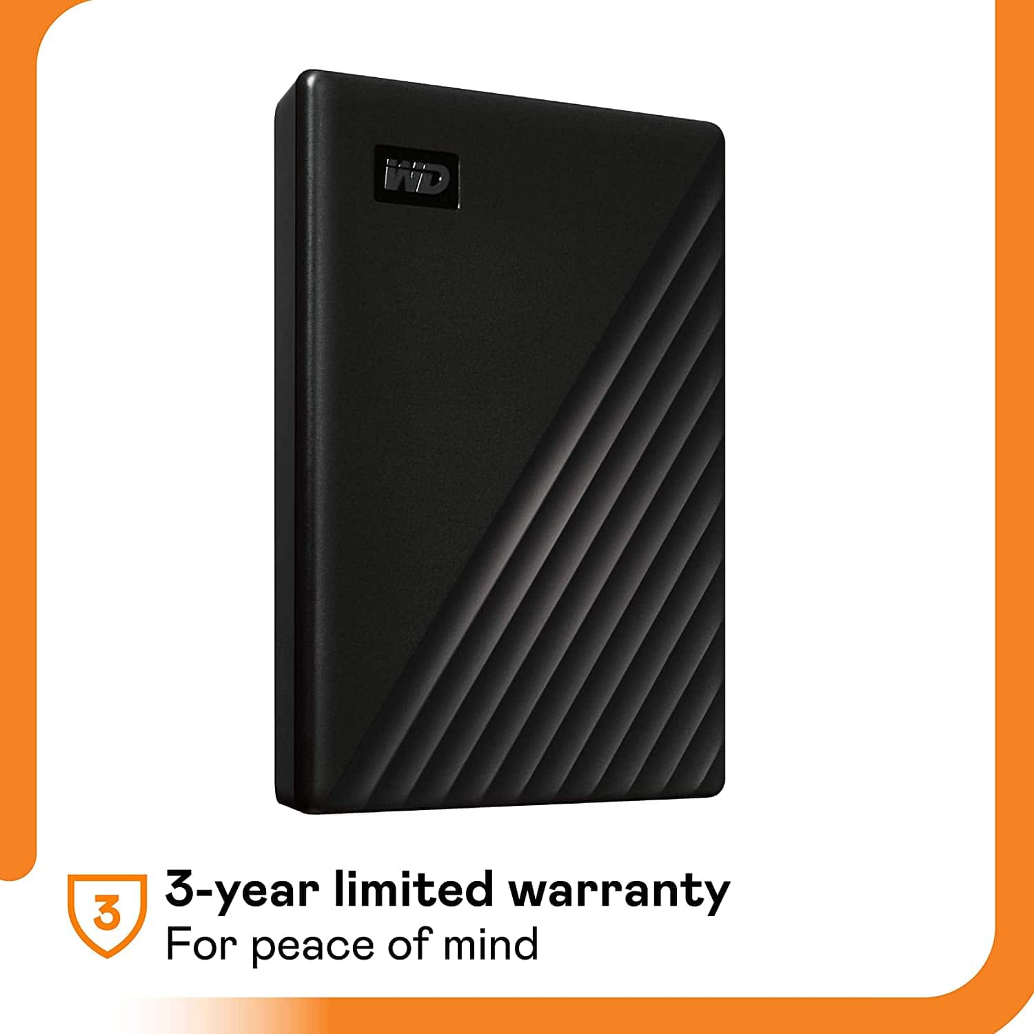 Western Digital My Passport 2TB Portable External Hard Drive With ...