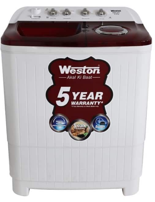 weston washing machine 9 kg price