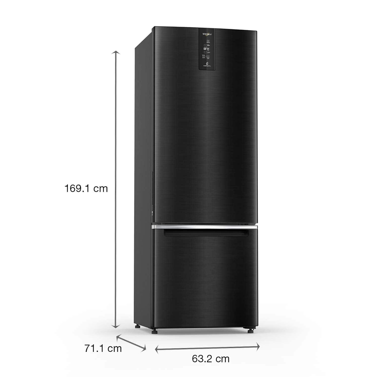 Whirlpool 325-Liter Frost-Free Double Door Refrigerator (WRS325SDHZ): Energy-Efficient Storage Solution