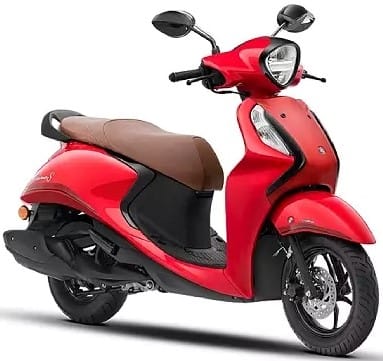 Yamaha Fascino Disc (Vivid Red Spl) on EMI | Bajaj Mall