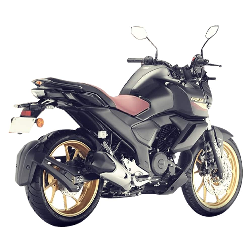 Yamaha Fzs Fi V4 Deluxe Metallic Black On Emi Bajaj Mall