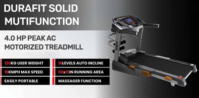 Durafit ac motor treadmill hot sale